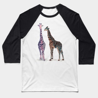 Giraffes Baseball T-Shirt